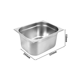 GN 1/2 Pojemnik - głębokość: 150 mm