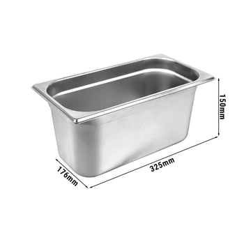 GN 1/3 Pojemnik - głębokość: 150 mm - Prime Gastro