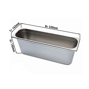 GN 2/4 Pojemnik - głębokość: 150 mm - Prime Gastro