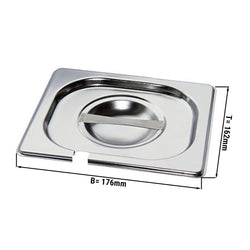 GN 1/6 Pokrywa - z wgłębieniem na łyżkę