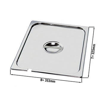 GN 2/3 Pokrywa - z wgłębieniem na łyżkę - Prime Gastro