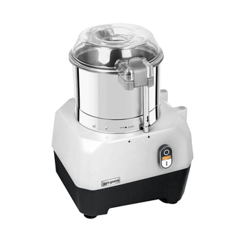 Elektryczna kompaktowa krajalnica do warzyw - 735 W - włącznie z 4 tarczami do krojenia/tarcia i przystawką do krojenia - Prime Gastro