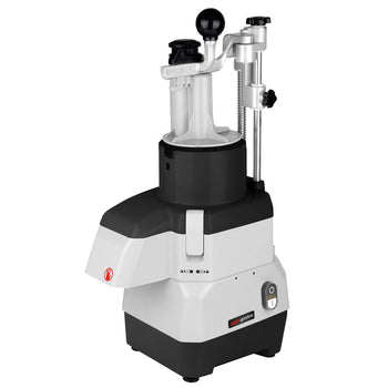 Elektryczna kompaktowa krajalnica do warzyw - 735 W - włącznie z 4 tarczami do krojenia/tarcia - Prime Gastro