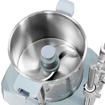 Elektryczna kompaktowa krajalnica do warzyw - 735 W - włącznie z 4 tarczami do krojenia/tarcia i nasadką do cięcia - składana pokrywa - Prime Gastro