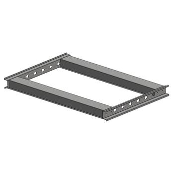 Gazowy piec do pizzy - 6+6x 34cm (głęboki) - manualny - z ramą pośrednią - Prime Gastro