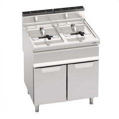 Double gas fryer - 20+20 liters - 33 kW