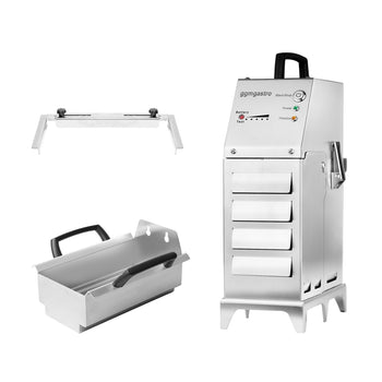 Przenośne akumulatorowe urządzenie filtrujące oleju do smażenia - 30 litrów/minutę - do frytownic o pojemności maks. 12 litrów - Prime Gastro