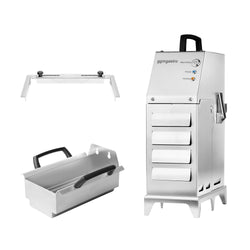 Przenośne urządzenie filtrujące oleju do smażenia - 30 litrów/minutę - do frytownic o pojemności maks. 12 litrów