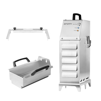 Przenośne urządzenie filtrujące oleju do smażenia - 50 litrów/minutę - do frytownic o pojemności maks. 20 litrów - Prime Gastro