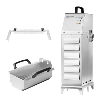 Przenośne urządzenie filtrujące oleju do smażenia - 80 litrów/minutę - do frytownic o pojemności 20 litrów i większych - Prime Gastro