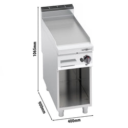 Gazowa płyta grillowa - 10 kW - Gładka