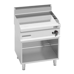 Gas Fryer - 8 kW - Smooth - Hard Chrome - including base frame