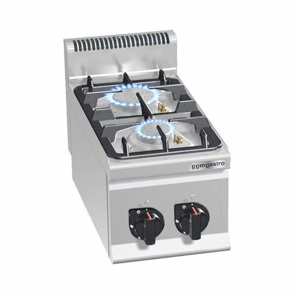 Kuchenka gazowa - 9,5 kW - 2 palniki