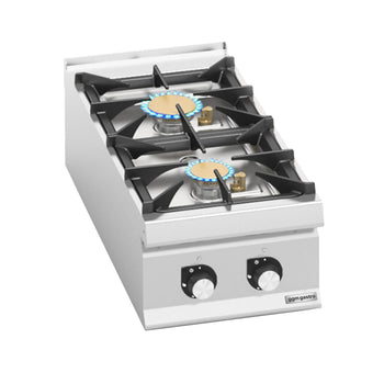 Kuchenka gazowa - 16 kW - 2 palnikowa - Prime Gastro