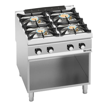 Kuchenka gazowa - 28 kW	- 4 palnikowa - Prime Gastro