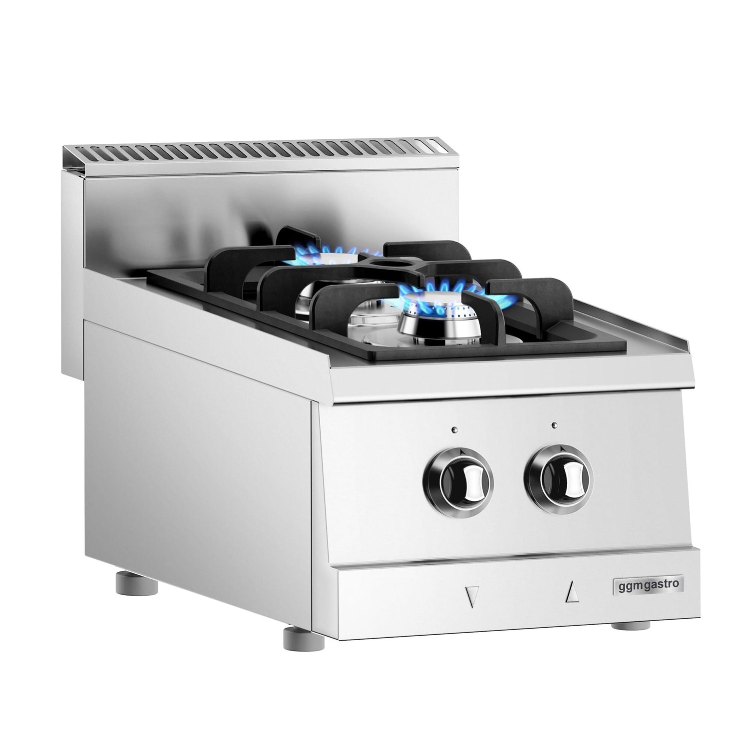 Kuchenka gazowa - 12 kW - 2 palniki wysokiej wydajności - Prime Gastro