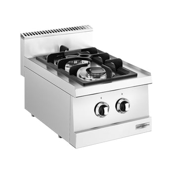 Kuchenka gazowa - 6,5 kW - 2 palnikowa - Prime Gastro