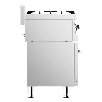 Kuchenka gazowa - 36 kW - 6 palników wysokiej wydajności - z szafką dolną - Prime Gastro