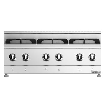 Kuchenka gazowa - 19,5 kW - 6 palnikowa - Prime Gastro