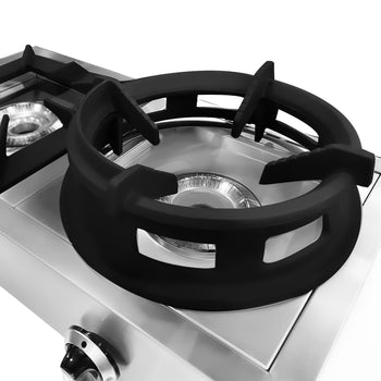 Kuchenka gazowa - 11 kW - 2 palnikowa - Prime Gastro