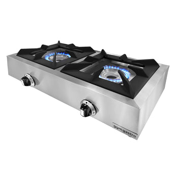 Kuchenka gazowa - 11 kW - 2 palnikowa - Prime Gastro