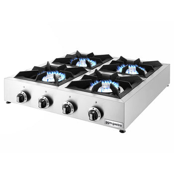 Gazowa kuchenka - 20 kW - 4 palnikowa - Prime Gastro