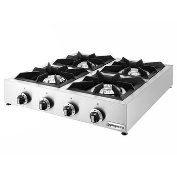 Gazowa kuchenka - 20 kW - 4 palnikowa - Prime Gastro