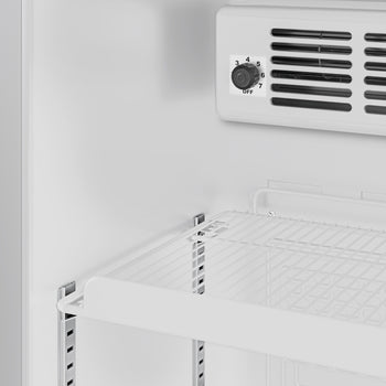 Chłodziarka do napojów - 145 litrów - bezramkowy design - z 1 szklanymi drzwiami & wyświetlaczem reklamowym - Prime Gastro