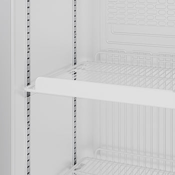 Chłodziarka do napojów - 145 litrów - bezramkowy design - z 1 szklanymi drzwiami & wyświetlaczem reklamowym - Prime Gastro