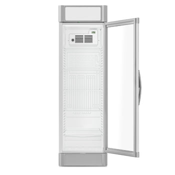 Chłodziarka do napojów - 347 litrów - z 1 szklanymi drzwiami & wyświetlaczem reklamowym - Prime Gastro