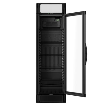 Chłodziarka do napojów - 347 litrów - z 1 szklanymi drzwiami & wyświetlaczem reklamowym - Prime Gastro