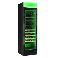 (5 sztuk) Ruszt ekspozycyjny - na butelki wina - wykonany z drewna - odpowiedni dla chłodziarek z serii GK374