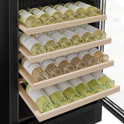 (2 sztuki) Chłodziarka do napojów - 690 litrów - bezramkowy design - z 2 szklanymi drzwiami & wyświetlaczem reklamowym