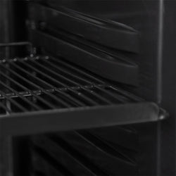 Chłodziarka do napojów - 345 litrów - bezramkowy design - z 1 szklanymi drzwiami i kolorowym oświetleniem LED