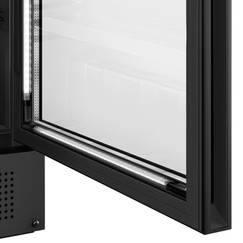 (2 sztuki) Chłodziarka do napojów - 690 litrów - bezramkowy design - z 2 szklanymi drzwiami & wyświetlaczem reklamowym - Prime Gastro