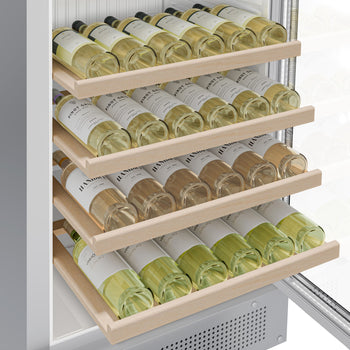 (2 szt.) Chłodziarka do napojów - 690 litrów - bezramkowy design - z 2 szklanymi drzwiami & wyświetlaczem reklamowym - Prime Gastro