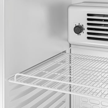 Chłodziarka do napojów - 345 litrów - bezramkowy design - z 1 szklanymi drzwiami & wyświetlaczem reklamowym - Prime Gastro