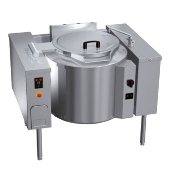 Gazowy kocioł przechylny - 150 litrów - 21 kW - Ogrzewanie pośrednie - Prime Gastro