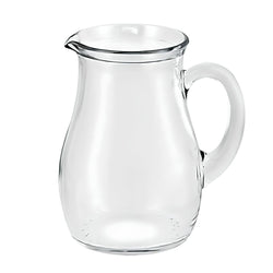 (6 sztuk) Szklany dzbanek/karafka - VILLAGE - 500ml - z uchwytem