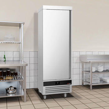 Chłodziarka ze stali nierdzewnej PREMIUM - GN 2/1 - 700 litrów - z 1 drzwiami - Prime Gastro