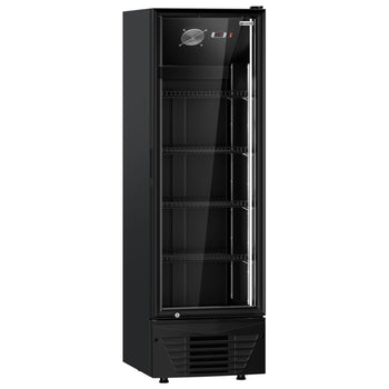 Chłodziarka do napojów - 330 litrów - z 1 szklanymi drzwiami & oświetleniem LED - Prime Gastro