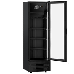 Chłodziarka do napojów - 330 litrów - z 1 szklanymi drzwiami & oświetleniem LED