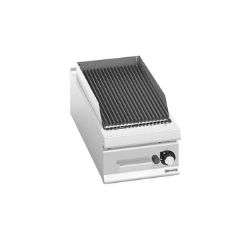 Gazowy grill kamienny - 9 kW - Stały ruszt grillowy - Prime Gastro