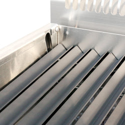 Grill gazowy z kamienia lawowego - 10,6 kW - Uchylny ruszt grillowy