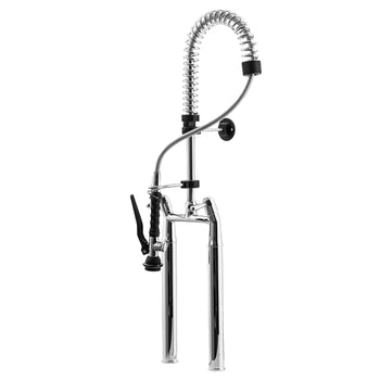 Prysznic z dwoma otworami - z kranem mieszającym, kranem obrotowym i 2 zaworami mieszającymi - Prime Gastro