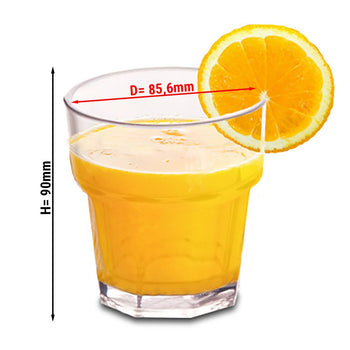 (50 sztuk) Szklanka z poliwęglanu - 200 ml - Prime Gastro