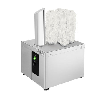 Maszyna do polerowania szkła - 1,49 kW - z 5 obracającymi się rolkami - Prime Gastro