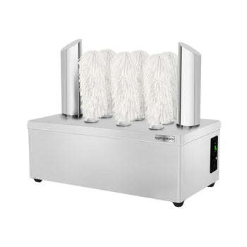 Maszyna do polerowania szkła - 2,62 kW - z 8 obracającymi się rolkami - Prime Gastro