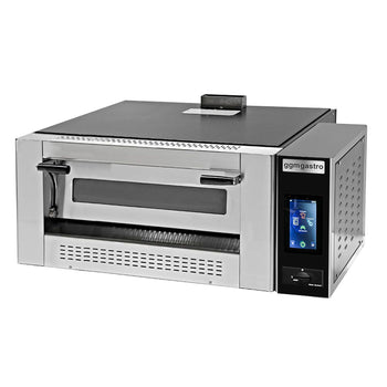 Gazowy piec do pizzy - 9 x 30 cm - Cyfrowy - Prime Gastro