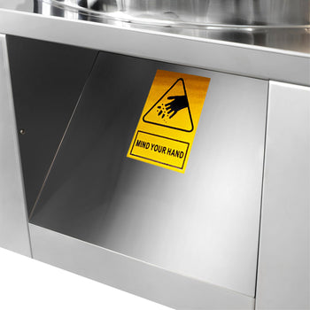 Skubarka do drobiu z 233 palcami skubiącymi - bęben Ø 80 cm - Prime Gastro